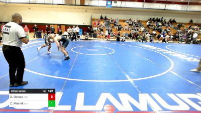 190 lbs Consolation - Dante Deluca, Don Bosco Prep vs Cael Mielnik, Blair Academy