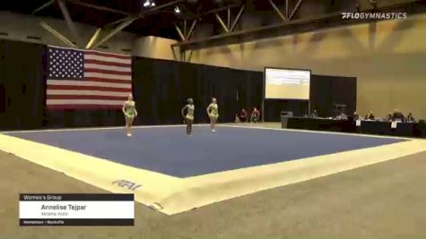 Annelise Tejpar - Women's Group, Xtreme Acro - 2021 USA Gymnastics Championships