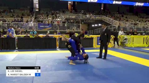 KATHERINE LEE SIEGEL vs ANDREA MARGIT BALOGH MENDOZA 2024 Pan Jiu Jitsu IBJJF Championship