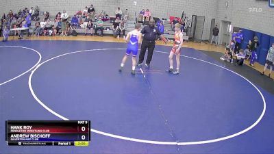 102 lbs Cons. Semi - Hank Roy, Pendleton Wrestling Club vs Andrew Bischoff, Silverton Mat Club