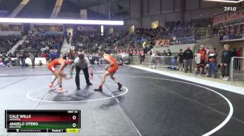 113 lbs Champ. Round 1 - Cale Wills, Augusta vs Angelo Otero, Holcomb