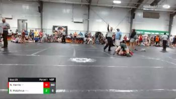 135 lbs Round 6 (8 Team) - Nathan Harris, Team Palmetto vs Reet Malphrus, Reverence Wrestling Club
