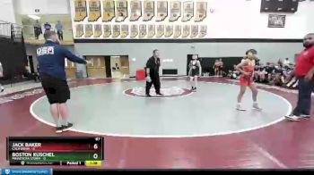 87 lbs Placement Matches (8 Team) - Jack Baker, California vs Boston Kuschel, Minnesota Storm