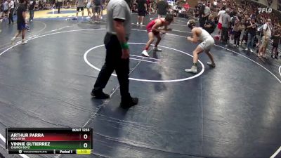 133 lbs Cons. Round 4 - Vinnie Gutierrez, Church Boyz vs Arthur Parra, Hollister