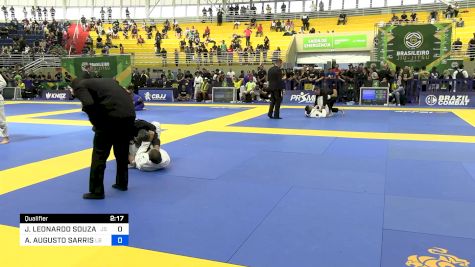 JOÃO LEONARDO SOUZA SILVEIRA vs ANDERSON AUGUSTO SARRIS 2024 Brasileiro Jiu-Jitsu IBJJF