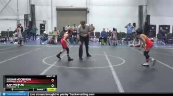 64 lbs Round 5 (8 Team) - Julian McCrimon, Warhawks Black vs Kam Weiman, Mavericks