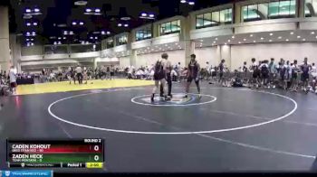 170 lbs Round 2 (10 Team) - Caden Kohout, Ohio Titan Red vs Zaden Heck, Team Montana