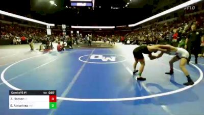 106 lbs Consi Of 8 #1 - Zachary Hoover, Laguna Creek (SJ) vs Elijah Almarinez, Vacaville (SJ)