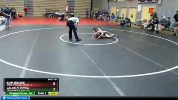 112 lbs Round 3: 7:30pm Fri. - Asher Clayton, Colony High School vs Liam Rogers, Eagle River High School