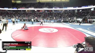 I-116 lbs Quarterfinal - Gregory Walpole, Long Beach vs Aidan Donohue, Rocky Point