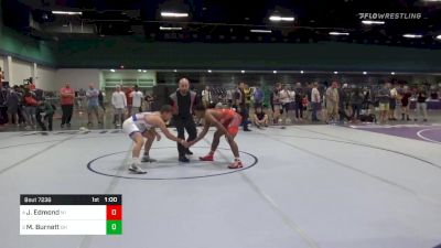 Match - Joshua Edmond, Mi vs Mick Burnett, Oh