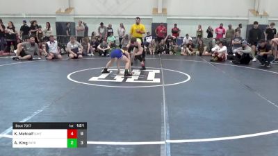 90 lbs Pools - Kellen Metcalf, Dayton Bandits - Gray vs Ashton King, Patriots Wrestling Club