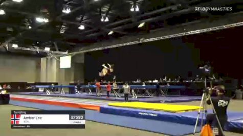 Amber Lee - Tumbling, ATHL - 2021 USA Gymnastics Championships