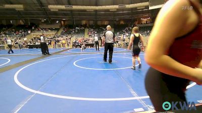 90 lbs 5th Place - Henry Raile, Woodward Youth Wrestling vs Cooper Couch, Grove Takedown Club