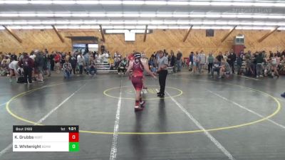 170 lbs Consolation - Kirsten Grubbs, Northumberland vs Gwendolynn Whitenight, Berwick