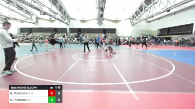 49 lbs Rr Rnd 8 - Scarlett Mckeown, Mat Assassins Gray vs Ryan Pisciotta, NJ Roy