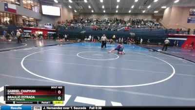 113 lbs Round 4 - Braulio Estrada, El Paso Franklin vs Gabriel Chapman, El Paso Chapin