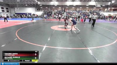 157 lbs Cons. Round 3 - Richard Gurule, Menlo (Calif.) vs Tavoris Smith, Concordia (Neb.)