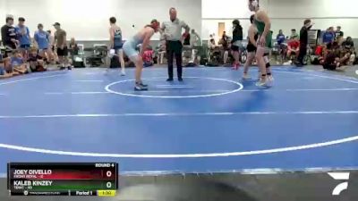 160 lbs Round 4 (6 Team) - Kaleb Kinzey, TDWC vs Joey DiVello, Front Royal