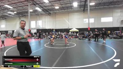 84 lbs Round 1 - Zachary Abeyta, Rough House vs Mariah Espinoza, TUF California Wrestling Acade