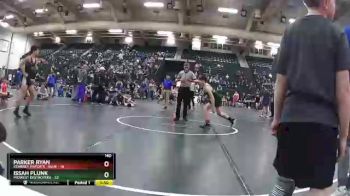 140 lbs Round 2 (6 Team) - Issah Plunk, Midwest Destroyers vs Parker Ryan, Kearney Matcats - Blue