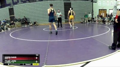 150 lbs Semis & 1st Wrestleback (8 Team) - Tyler Lavin, Cathedral vs Jaxon Davis, Avon