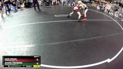 65 lbs Round 3 (6 Team) - Jack Hogan, Minnesota Gold vs Bowen Freisberg, Kansas Rattlers