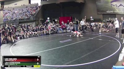 55 lbs Round 3 (6 Team) - Leo Nielsen, Nebraska Red vs Levi Konickson, North Dakota 2