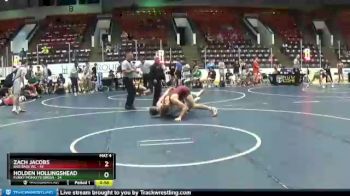 167 lbs Round 5 (6 Team) - Holden Hollingshead, Funky Monkeys Green vs Zach Jacobs, Bad Bass WC
