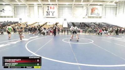 215 lbs Quarterfinal - Caleb Bartlett, Club Not Listed vs Bryce Dadey, Club Not Listed