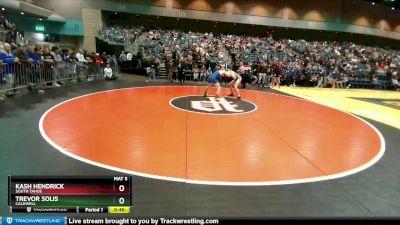 138 lbs Cons. Round 5 - Trevor Solis, Caldwell vs Kash Hendrick, South Tahoe