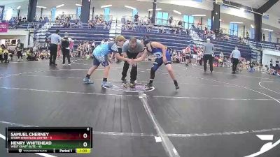 Round 1 (8 Team) - Henry Whitehead, West Coast Elite vs Samuel Cherney, Storm Wrestling Center