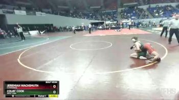 6A-113 lbs Semifinal - Colby Cook, West Linn vs Jeremiah Wachsmuth, Clackamas