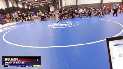 120 lbs 1st Place Match - Bodie Slater, Big Cat Wrestling Club vs Carsun Hinkelmann, Idaho