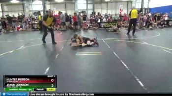 78 lbs Quarterfinals (8 Team) - Jaxon Johnson, Steel Valley vs Hunter Pierson, Death Squad