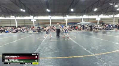 67 lbs Finals (8 Team) - Dean Clements, Team Northwest vs Bill Peterson, Grangeville Youth Wrestling