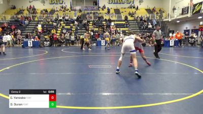 160 lbs Consy 2 - Christian Yanosko, Fort Cherry vs Dan Duran, Fort LeBoeuf