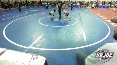 64 lbs Round Of 32 - Maddox Mejia, Chickasha Youth Wrestling vs Jessen Madrid, Powerhouse Wrestling