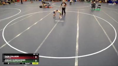 Cons. Round 1 - Thor Collison, Minnesota vs Jordan Klinkhammer, Farmington Wrestling Club