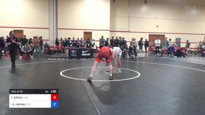 71 kg Rnd Of 32 - Isaac Johns, Carr Wrestling Academy vs Jayden James, New Jersey