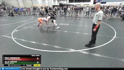 150 lbs Champ. Round 1 - Max Anderson, Big Game Wrestling Club vs Blue Bishop, Wrestling Inc