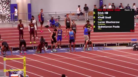 Men's 60m, Prelims 3