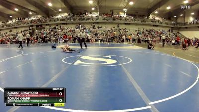 70 lbs Cons. Round 3 - Roman Knapp, Rockwood Lindbergh Wrestling Club-A vs August Crawford, Carrollton Youth Wrestling Club-AAA