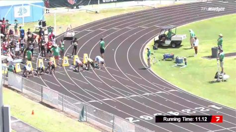 Youth Boys' 100m, Prelims 14 - Age 17-18