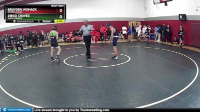 126-126 B Round 2 - Diego Chavez, SLAM Academy vs Brayden Womack, Spring Valley