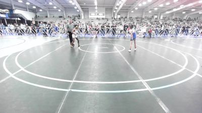 90 lbs Rr Rnd 3 - Frank Albright, Rebellion Uprising vs Caleb Kosko, Grit Mat Club Blue