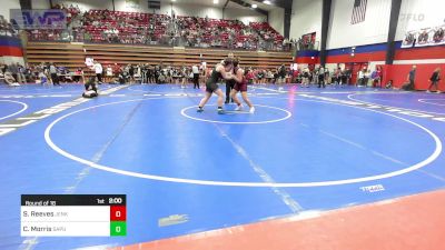 170 lbs Round Of 16 - Sheridyn Reeves, Jenks Girls High School vs Caris Morris, Sapulpa High School