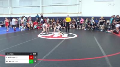 96 lbs Round 2 - Landon Williams, Choices vs Wyatt Sartori, Team Gotcha