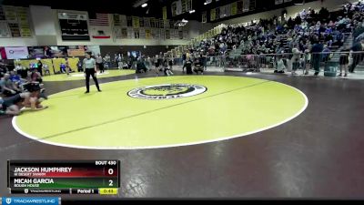 102 lbs Semifinal - Jackson Humphrey, Hi Desert Swarm vs Micah Garcia, Rough House