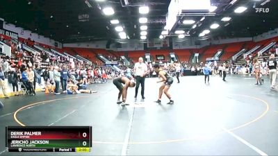 167 lbs Champ. Round 1 - Derik Palmer, Eagle Empire vs Jericho Jackson, Lawrence North